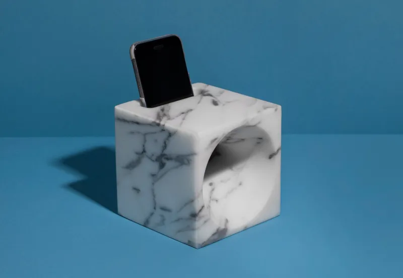 New Pamono Miki Smartphone Sound Amplifier by Stefano Pasotti for StoneLab Design