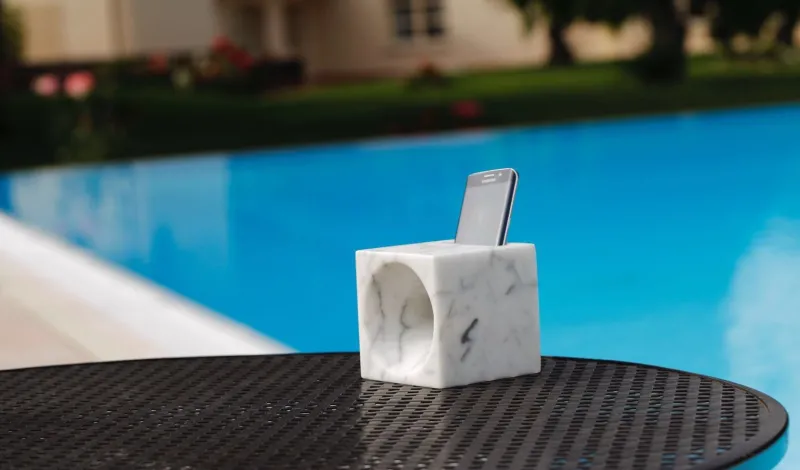 New Pamono Miki Smartphone Sound Amplifier by Stefano Pasotti for StoneLab Design
