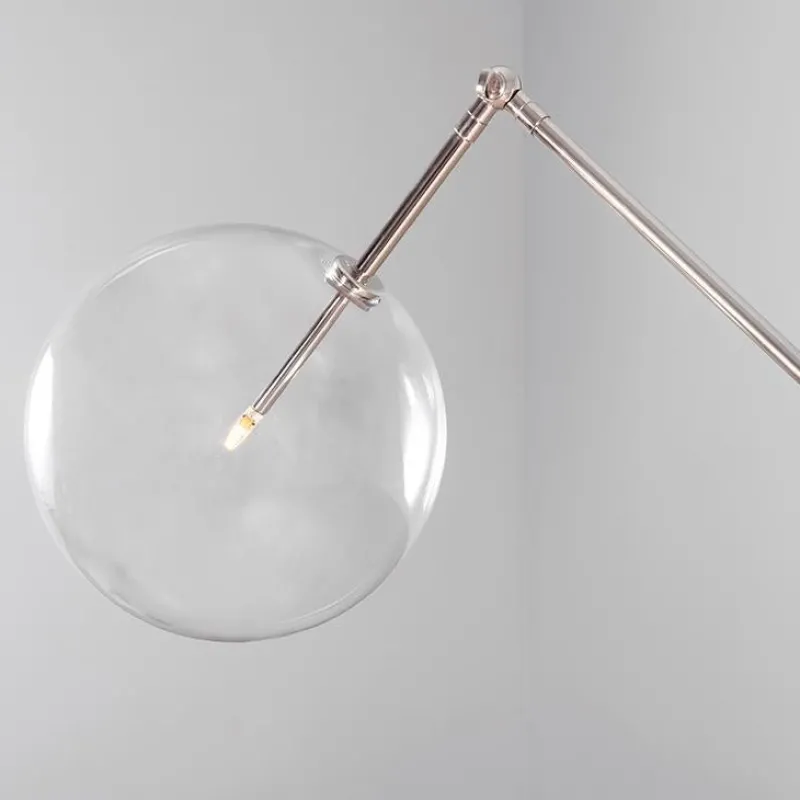 Pamono Milan 1 Arm Brass Floor Lamp by Schwung> Floor Lamps