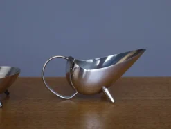 Outlet Pamono Milk and Sugar Set on Tray by Kurt Meyer for Wmf, 1953, Set of 3