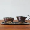 Hot Pamono Milk and Sugar Set on Tray from WMF, 1953, Set of 3
