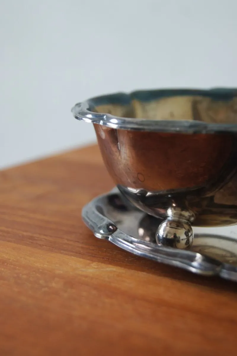 Hot Pamono Milk and Sugar Set on Tray from WMF, 1953, Set of 3