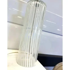 Pamono Milky-White Table Lamps in Murano Glass by Simoeng for Simoeng, Set of 2><noscript><img width=