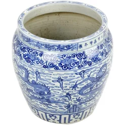 Pamono Ming Style Ceramic Plant Pot> Garden Accessories