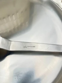 Discount Pamono Minimalist Dessert Forks, Plate and Dessert Scoop by Carl Auböck for Morinox, 1950s, Set of 14