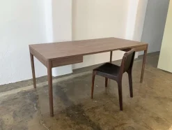 Clearance Pamono Minimalist Modern Work Desk in Walnut by Pedro Sotomayor