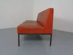 Pamono Minimalist 3-Seater Bench, 1960s