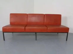 Pamono Minimalist 3-Seater Bench, 1960s