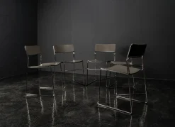 Pamono Minimalist Sultana Dining Chairs from Arrben, Italy, 1970s> Side Chairs & Dining Chairs