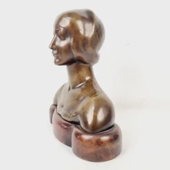 Pamono Mino da Fiesole, Portrait of a Noble Lady, 1800s, Bronze><noscript><img width=