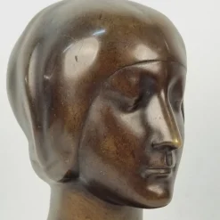 Pamono Mino da Fiesole, Portrait of a Noble Lady, 1800s, Bronze><noscript><img width=