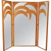 Hot Pamono Mirrored Screen with Bamboo Palm Trees from Vivai Del Sud, 1970
