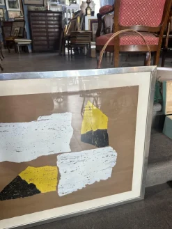 Pamono Mixed Media Drawing, 1970s, Paper> Abstraction