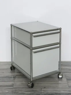 Pamono Mobile Pedestal with Drawers by Fritz Haller & Paul Schärer for USM Haller, 1980> Dressers, Commodes & Chests