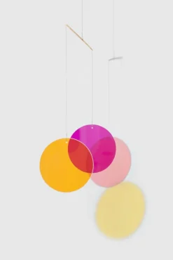 Pamono Mobile with Round Dichroic Glasses by Camilla Richter