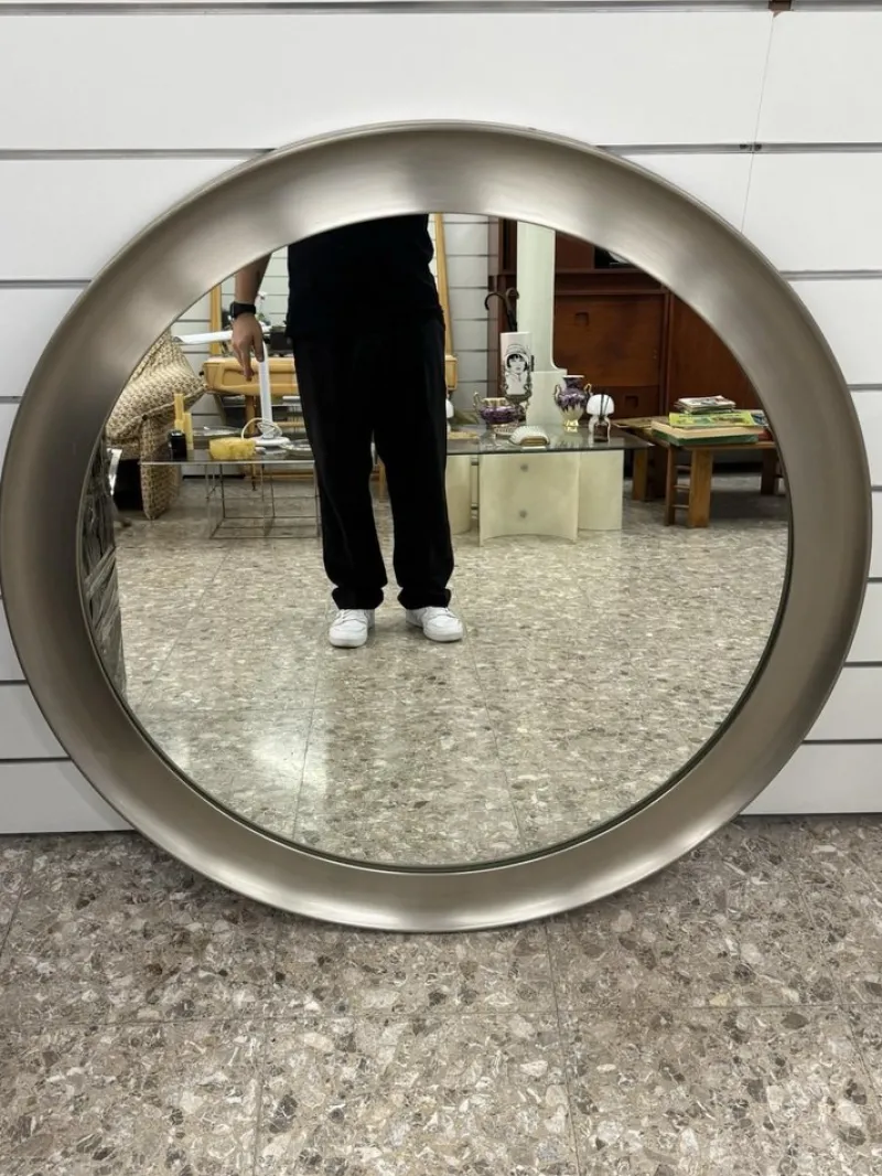 Outlet Pamono Mod. Narcissus Wall Mirror by Sergio Mazza for Artemide, 1970s
