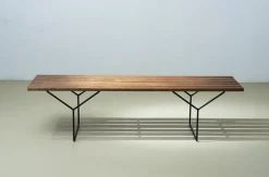 Pamono Model 400 Bench by Harry Bertoia for Knoll Inc. / Knoll International, 1950s> Benches
