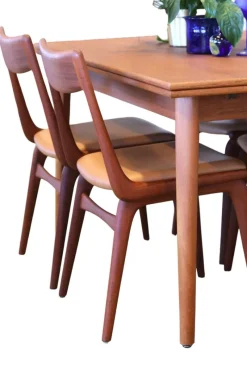 New Pamono Model 370 Boomerang Chair in Teak and Leather by Alfred Christensen for Slagelse Møbelværk, Denmark, 1960s