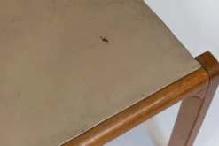 Pamono Model 611 Chair in Birch and Leather by Alvar Aalto, 1950s><noscript><img width=