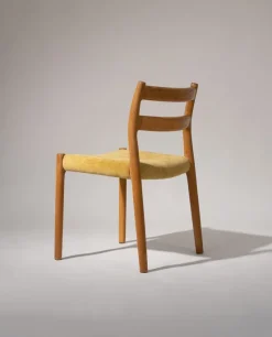 Hot Pamono Model 84 Chairs by Niels Otto (N. O.) Møller for J. L. Møllers, 1976, Set of 2