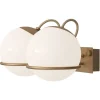 Pamono Model 238/2 Champagne Mount Lamp by Gino Sarfatti