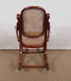 Best Pamono Model 12331 Childrens Rocking Chair in Beech by Michael Thonet for Thonet, 1910s
