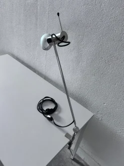 Online Pamono Model 255 Clamp Table Lamp attributed to Tito Agnoli for Oluce, 1950s