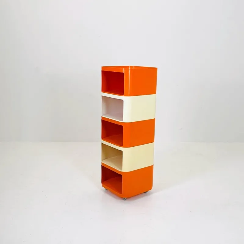 Online Pamono Model 4970 Componibili Square Serving Trolley by Anna Castelli for Kartell, Italy, 1960s