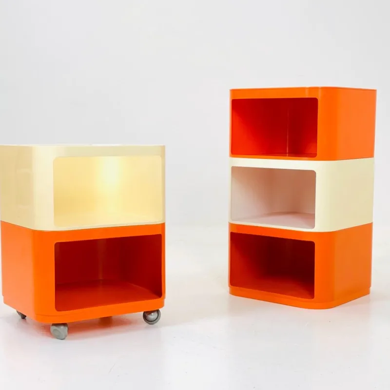 Online Pamono Model 4970 Componibili Square Serving Trolley by Anna Castelli for Kartell, Italy, 1960s