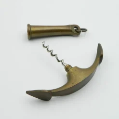 Pamono Model 3510 Corkscrew in Brass by Carl Auböck for Werkstätte Carl Auböck, 1950s><noscript><img width=