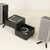 Pamono Model 3300 Cube Stereo with Speakers by Verner Panton for Wega, Germany, 1970s, Set of 3> Electronics