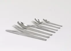 Best Pamono Model 2060 Cutlery Set for 6 attributed to Carl Auböck for Amboss Austria, 1950s, Set of 42