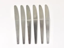 Best Pamono Model 2060 Cutlery Set for 6 attributed to Carl Auböck for Amboss Austria, 1950s, Set of 42