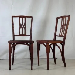 Pamono Model 333 Dining Chairs by Josef Hoffmann for Jacob & Josef Kohn, 1901, Set of 2