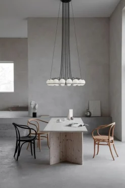 Pamono Model 2109/16/14 Lamp with Champagne Structure by Gino Sarfatti for Astep><noscript><img width=