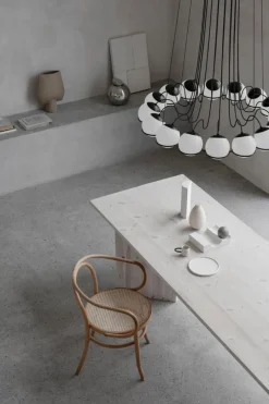 Pamono Model 2109/16/14 Lamp with Champagne Structure by Gino Sarfatti for Astep><noscript><img width=
