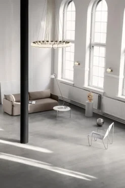 Pamono Model 2109/16/14 Lamp with Champagne Structure by Gino Sarfatti for Astep><noscript><img width=