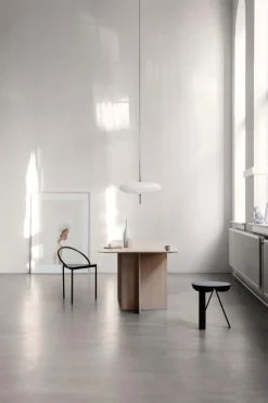 Sale Pamono Model 2065 Lamp with White Diffuser and Black Hardware by Gino Sarfatti