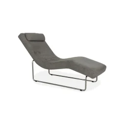 Best Pamono Model 680 Lounger in Grey Fabric from Rolf Benz