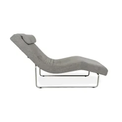 Best Pamono Model 680 Lounger in Grey Fabric from Rolf Benz