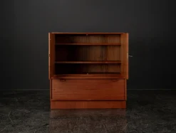 New Pamono Model 523 Modular Sideboard in Teak by Heinrich Riestenpatt for Skand. Möbel Häkli Rt Möbel, 1960s, Set of 2