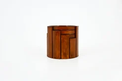 Pamono Model 780 Nesting Tables by Gianfranco Frattini for Cassina, 1960s, Set of 4><noscript><img width=