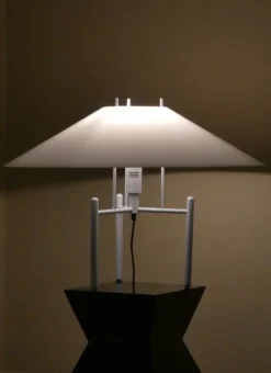 Pamono Model 694 Pagoda Lamp by Elio Martinelli for Martinelli Luce, Italy, 1980s><noscript><img width=