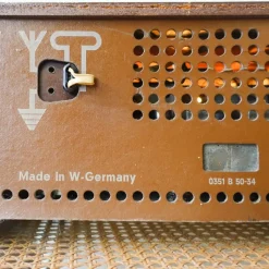 Pamono Model 135 Radio in Teak from Wega, 1960s><noscript><img width=