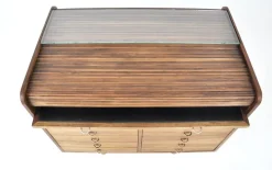 Sale Pamono Model 804 Roll Top Desk attributed to Gianfranco Frattini for Bernini, 1960s