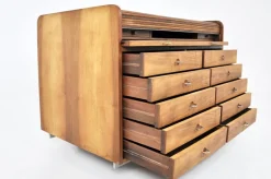 Sale Pamono Model 804 Roll Top Desk attributed to Gianfranco Frattini for Bernini, 1960s