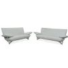 Clearance Pamono Model 1900 2-Seater and 3-Seater Sofa in Leather from Rolf Benz, Set of 2