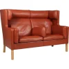 Pamono Model 2292 2-Seater Sofa attributed to Børge Mogensen for Fredericia> Couches & Sofas
