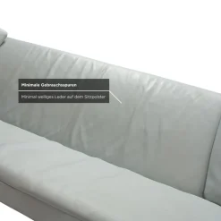 Pamono Model 1900 3-Seater Sofa in Leather from Rolf Benz><noscript><img width=