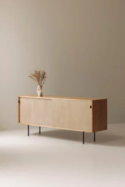 Pamono Model 116 Sideboard by Florence Knoll for Knoll International, 1950s><noscript><img width=